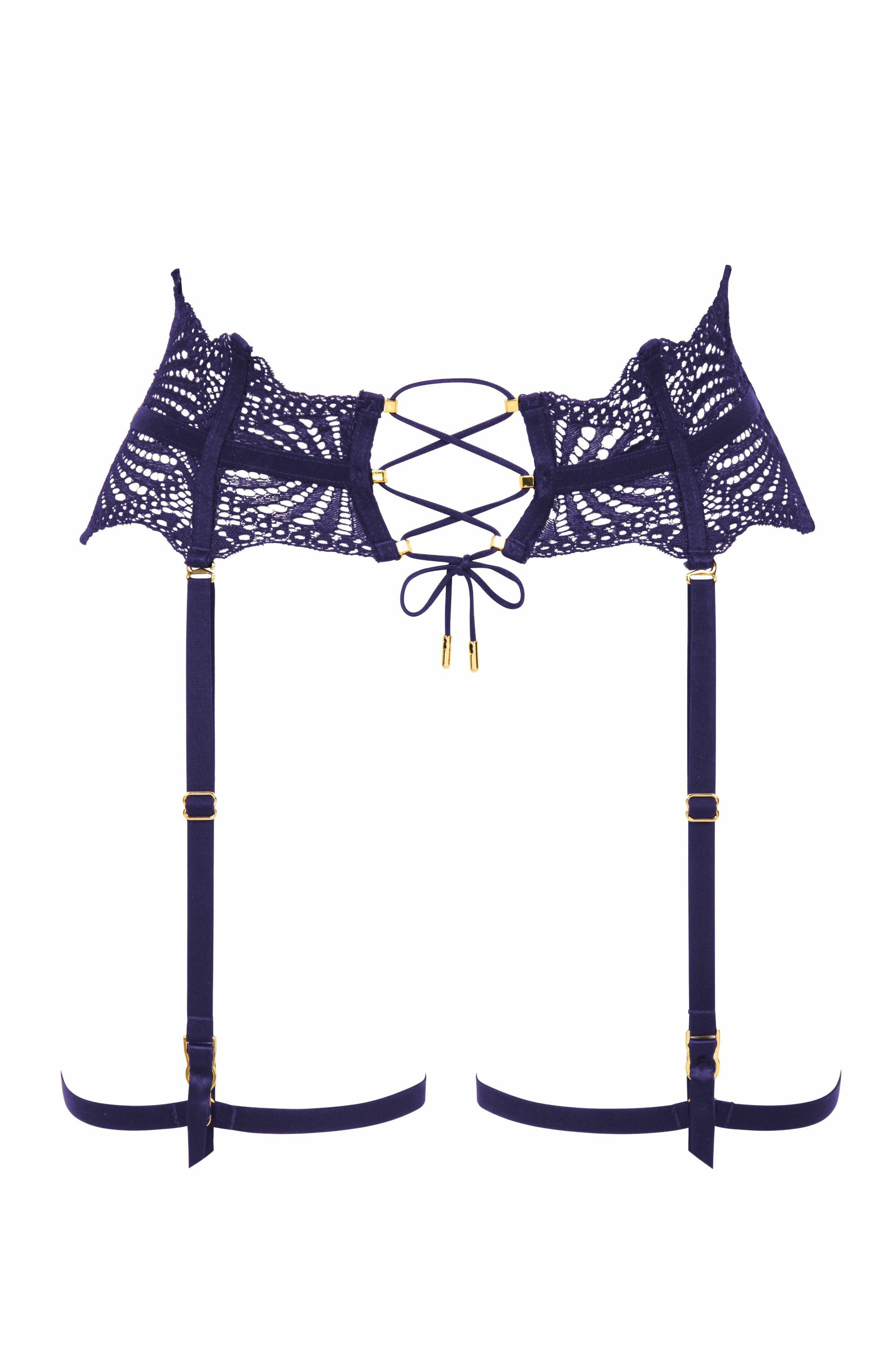 Porte jarretelles Enlace moi Purple